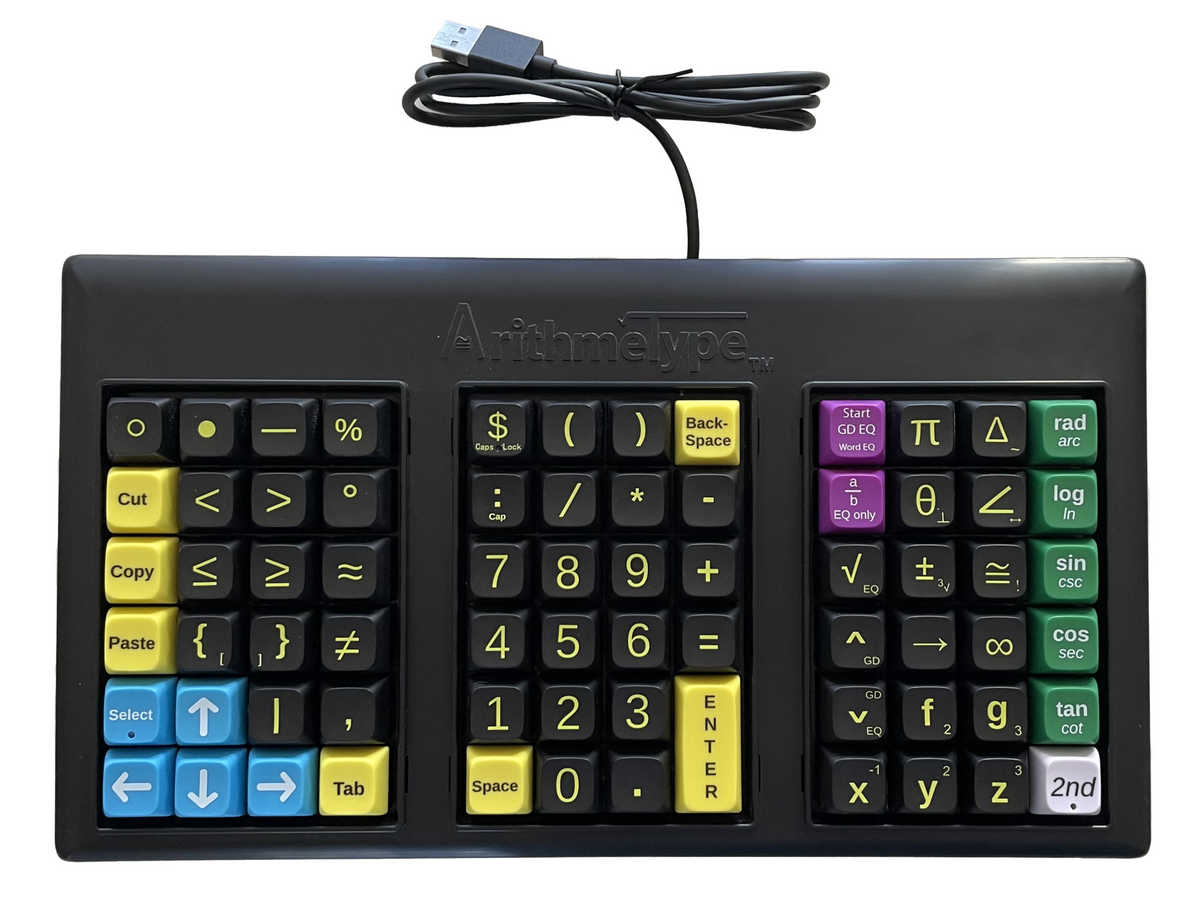 Create Math Apl Keyboard Layout ArithmeType